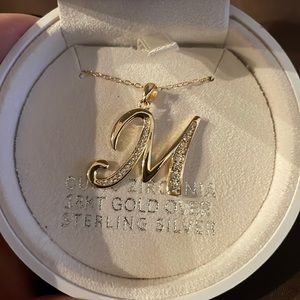 M 18” Initial Pendant